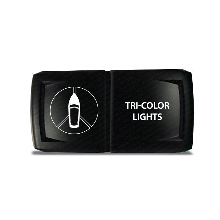 CH4X4 Marine Rocker Switch Tri-Color Lights Symbol - Image 4