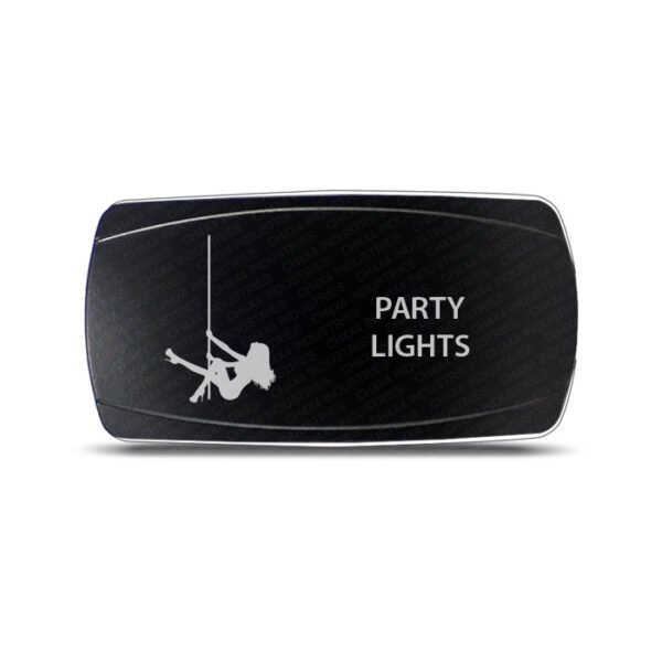 CH4x4 Rocker Switch Party Lights Symbol - Horizontal