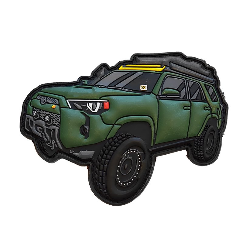 CH4X4 3D PVC Velcro Patches - 4Runner Style - Image 10