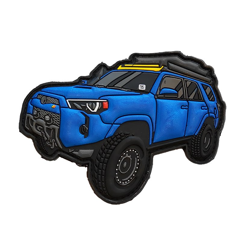 CH4X4 3D PVC Velcro Patches - 4Runner Style - Image 4