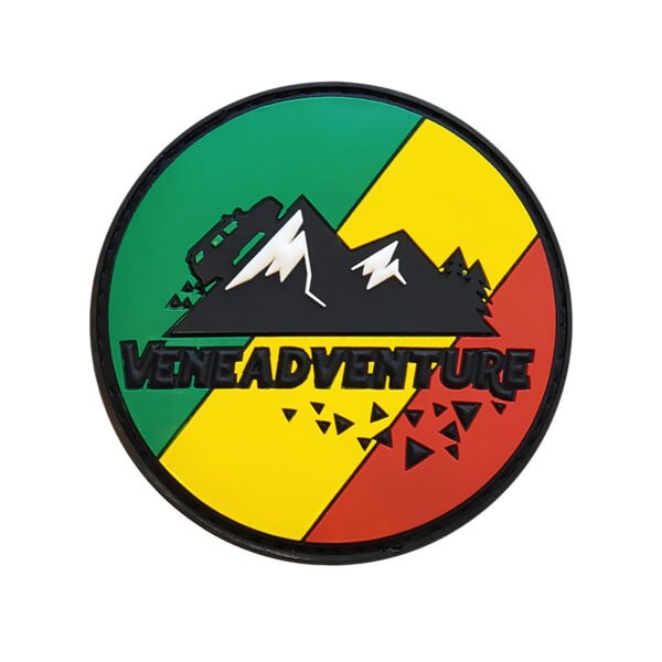 CH4X4 3D PVC Velcro Patches - VeneAdventure Rasta
