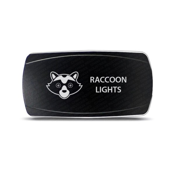CH4x4 Rocker Switch Raccon Lights Symbol - Horizontal