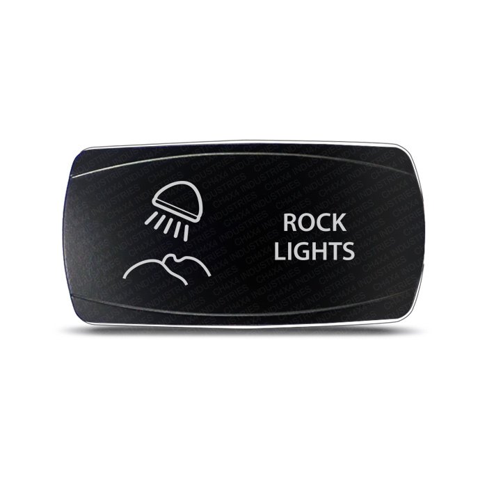 CH4x4 Rocker Switch Rock Lights Symbol 2 - Horizontal