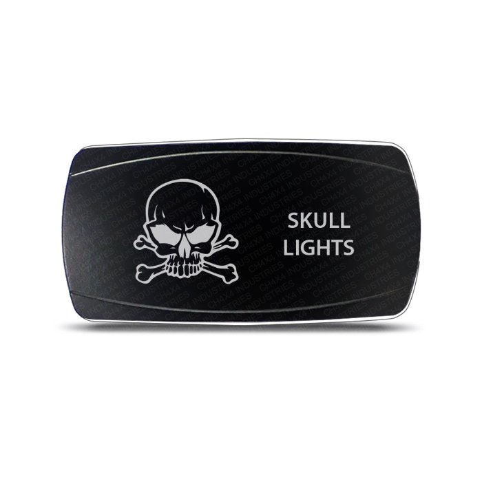 CH4x4 Rocker Switch Skull Lights Symbol - Horizontal