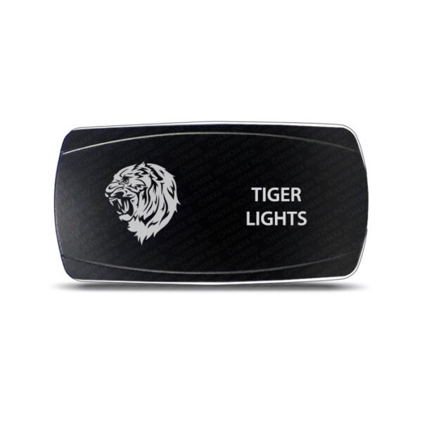 CH4x4 Rocker Switch Tiger Lights Symbol - Horizontal