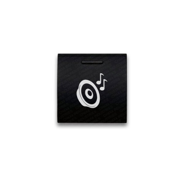 CH4x4 Cube Push Switch for Toyota – Audio Symbol - Blue LED