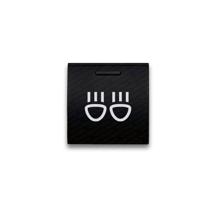 CH4x4 Square Push Switch for Toyota – Auxiliary Lights Symbol