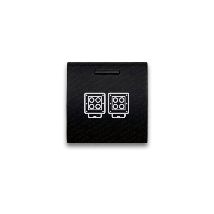 CH4x4 Square Push Switch for Toyota – Dually Lights Symbol