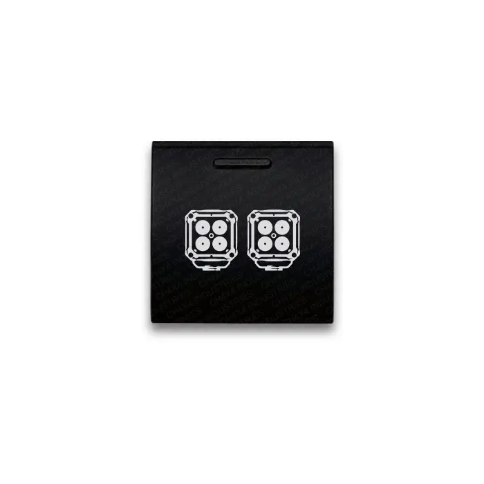 CH4x4 Square Push Switch for Toyota – Dually Lights Symbol 2