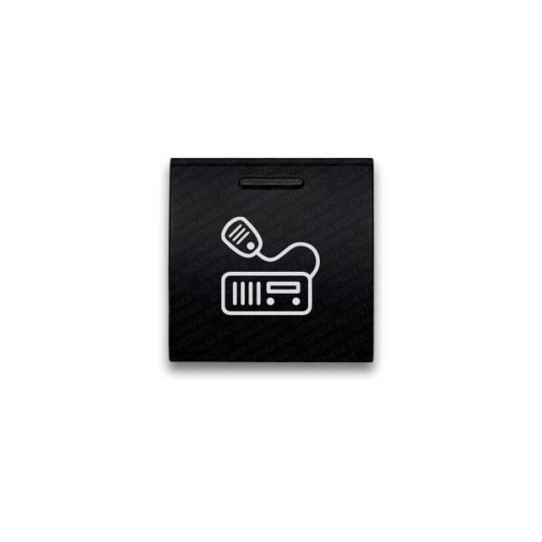 CH4x4 Cube Push Switch for Toyota – VHF/UHF Radio Symbol - Blue LED
