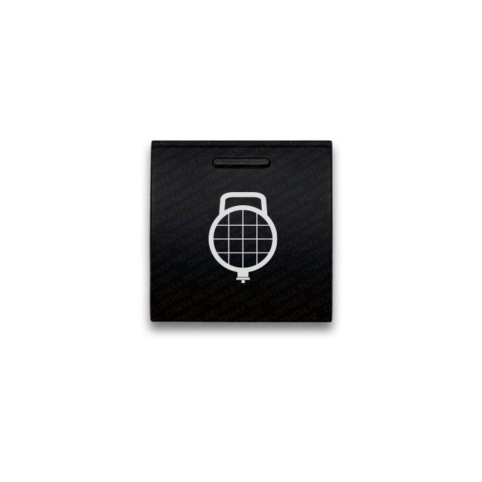 CH4x4 Square Push Switch for Toyota – Rear Light Symbol