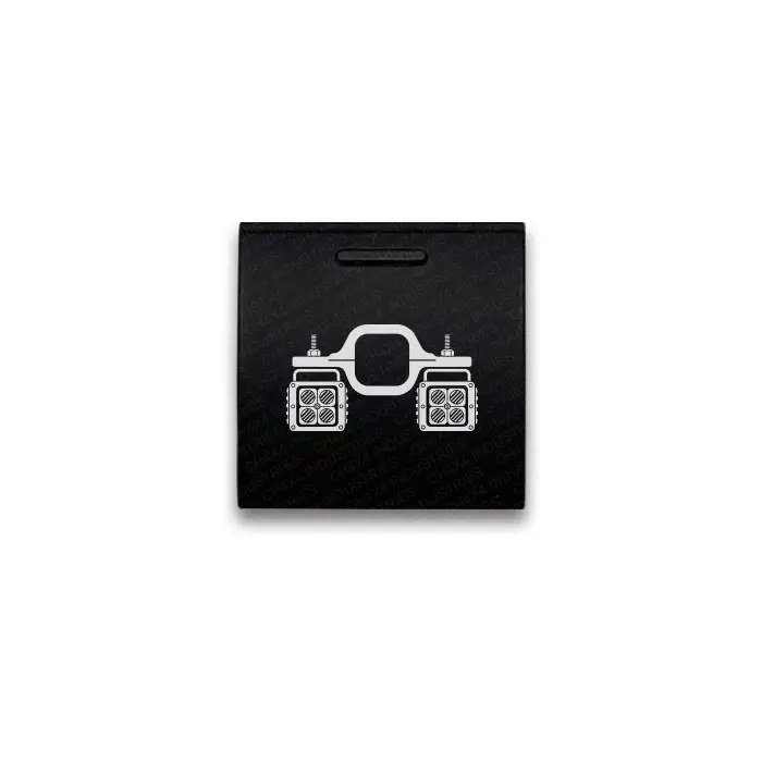 CH4x4 Square Push Switch for Toyota – Rear Lights Symbol 3