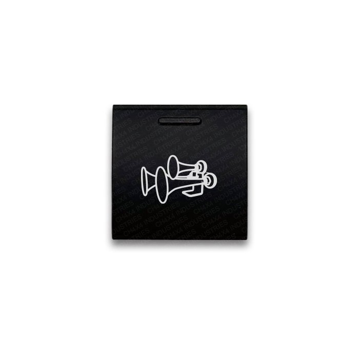 CH4x4 Momentary Square Push Switch for Toyota – Train Horn Symbol