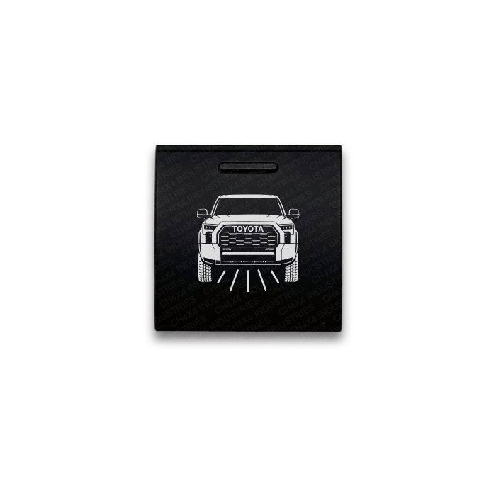 CH4x4 Square Push Switch for Toyota – 2025 Tundra Rock Lights Symbol | OEM-Style 12V Dash Switch