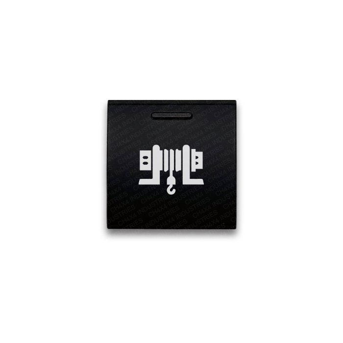 CH4x4 Square Push Switch for Toyota – Winch Symbol