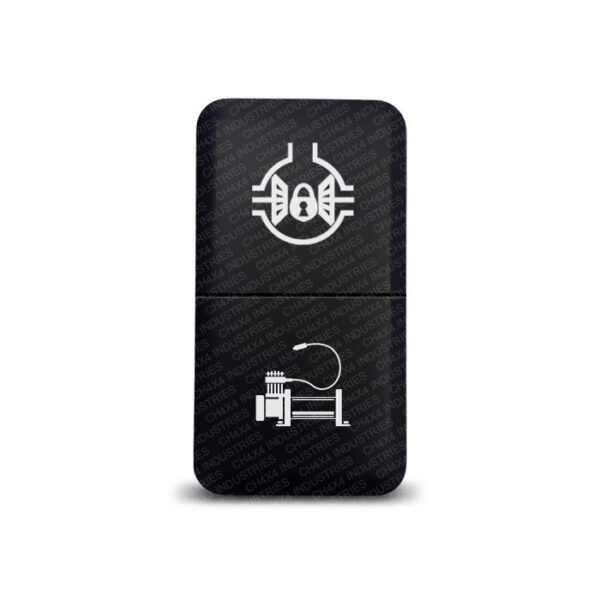 CH4x4 Dual Push Switch for Toyota – Locker & Compressor Symbol 1