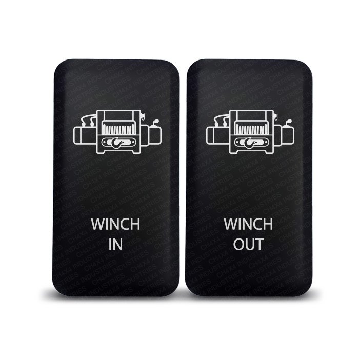 CH4x4 Momentary Push Switch for Toyota - Winch IN-OUT Symbol