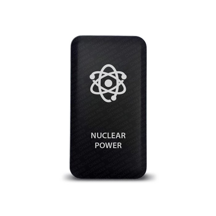 CH4x4 Push Switch for Toyota - Nuclear Power Symbol