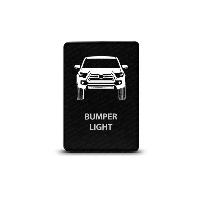 CH4x4 Small Push Switch for Toyota Tacoma 3rd Gen - Bumper Light Symbol