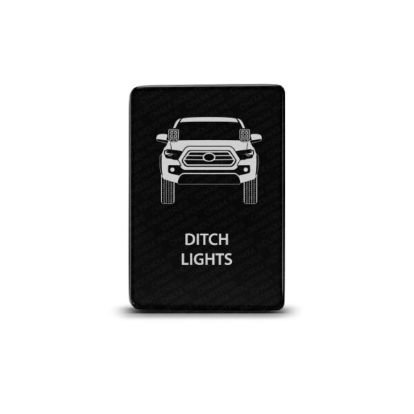 CH4x4 Small Push Switch for Toyota Tacoma 3rd Gen - Ditch Lights Symbol
