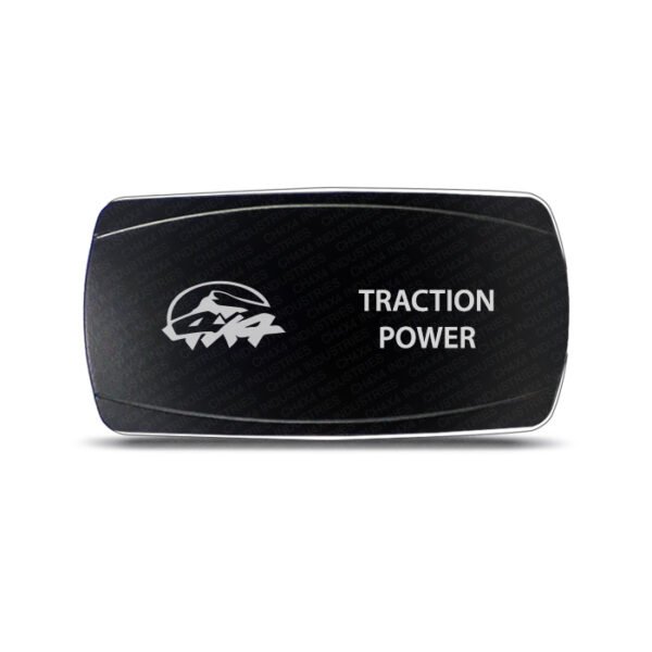 CH4x4 Rocker Switch Traction Power Symbol - Horizontal