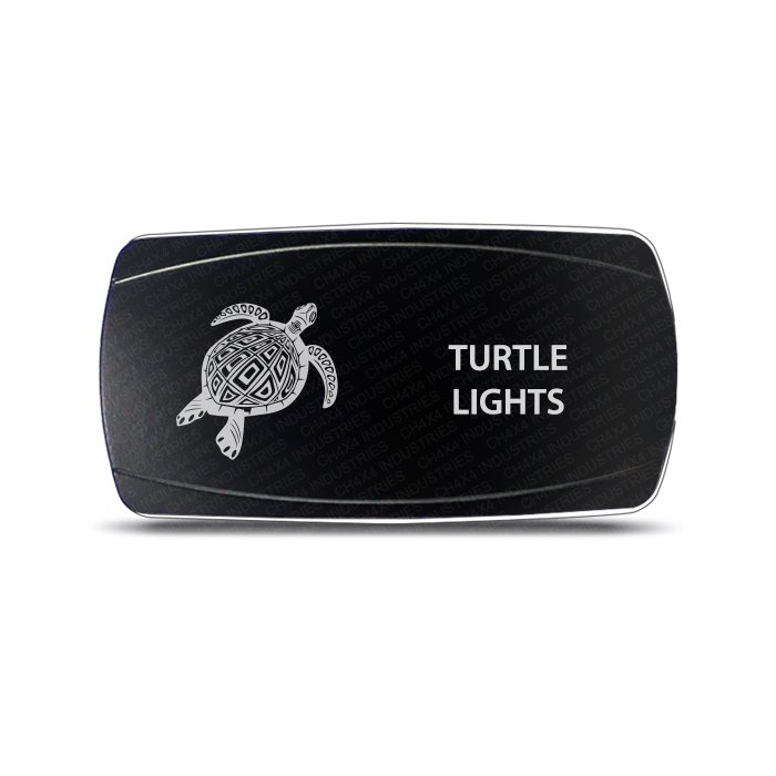 CH4x4 Rocker Switch Turtle Lights Symbol 2 - Horizontal