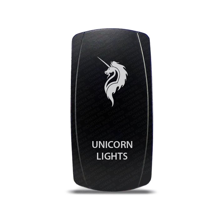 CH4x4 Rocker Switch Unicorn Lights Symbol