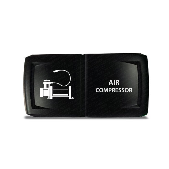 CH4x4 Rocker Switch V2 Air Compressor Symbol - Horizontal