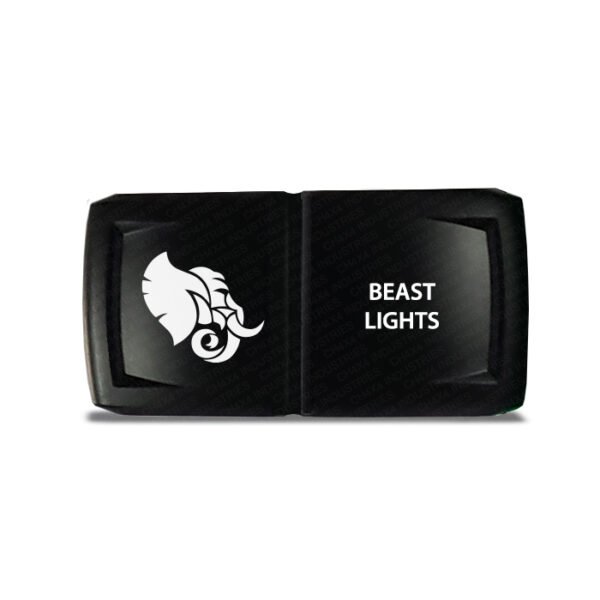 CH4x4 Rocker Switch V2 Beast Lights Symbol - Horizontal
