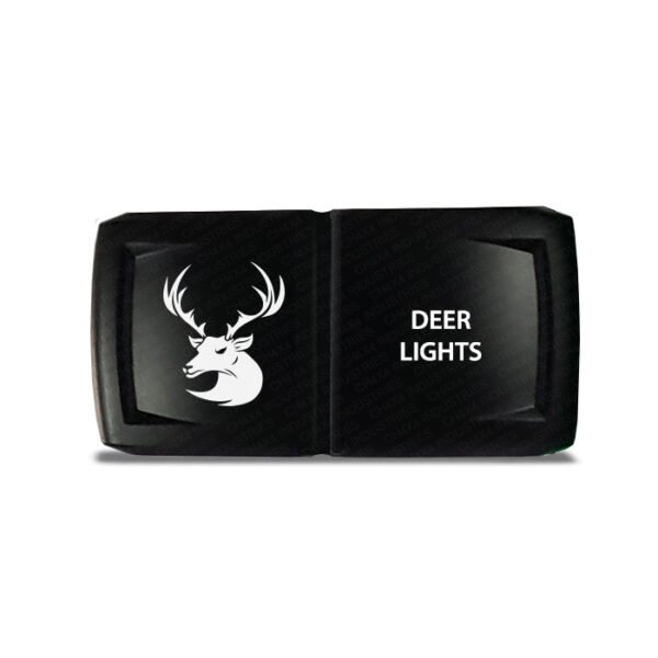 CH4x4 Rocker Switch V2 Deer Lights Symbol - Horizontal