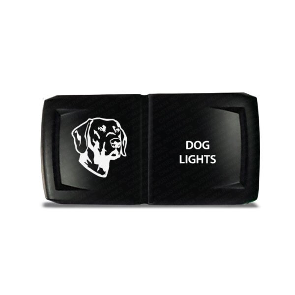 CH4x4 Rocker Switch V2 Dog Lights Symbol - Horizontal
