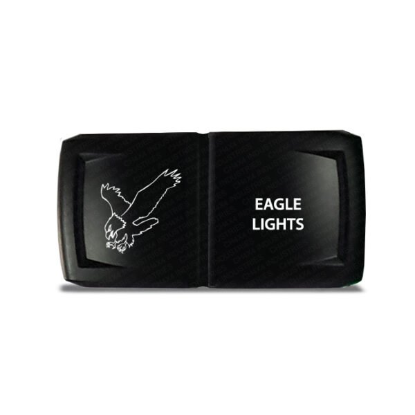 CH4x4 Rocker Switch V2 Eagle Lights Symbol - Horizontal