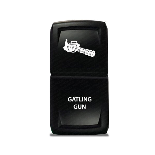 CH4x4 Rocker Switch V2 Gatling Gun Symbol