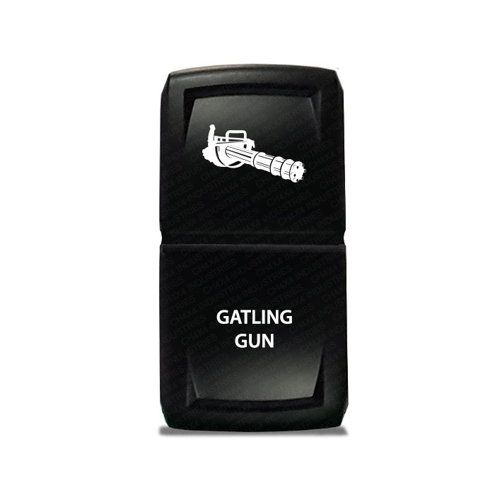 CH4x4 Rocker Switch V2 Gatling Gun Symbol