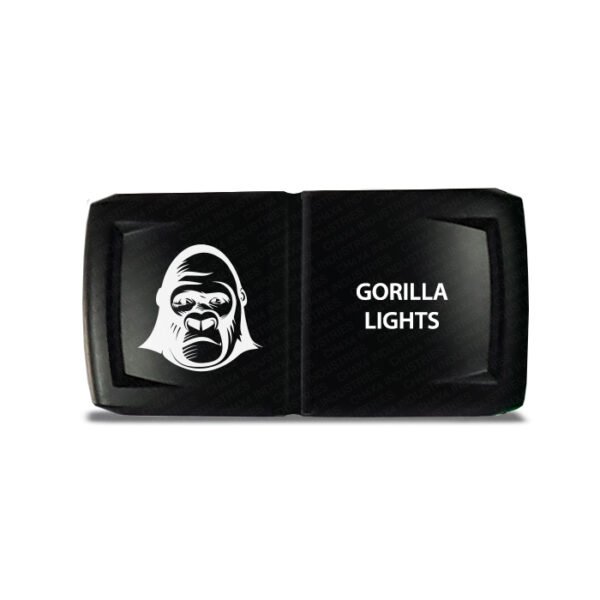 CH4x4 Rocker Switch V2 Gorilla Lights Symbol - Horizontal
