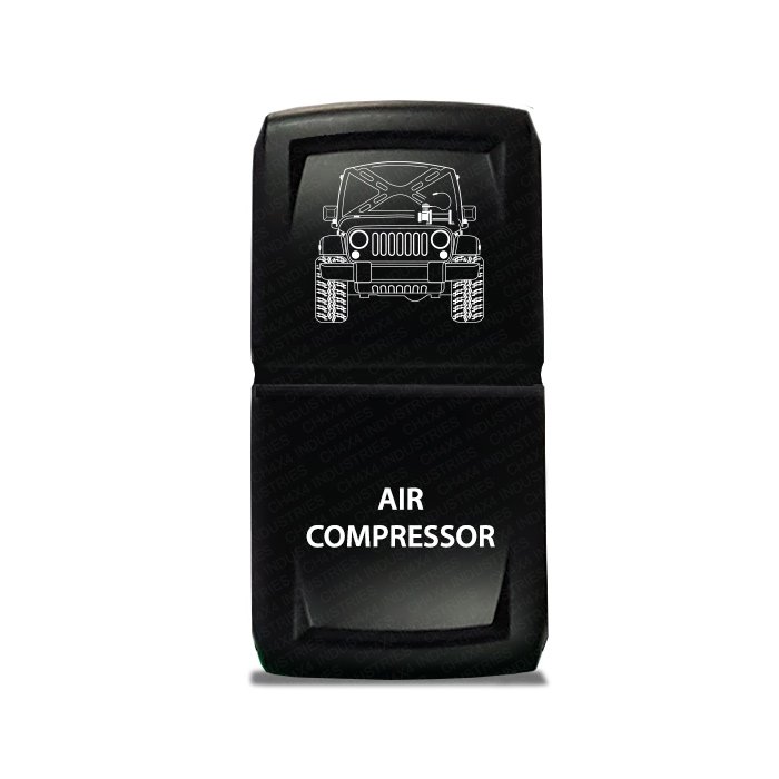CH4x4 Rocker Switch V2 Jeep JK Air Compressor Symbol