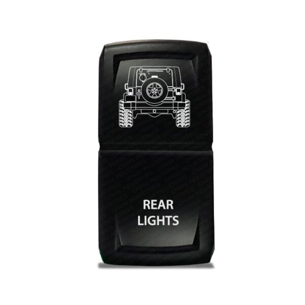 CH4x4 Rocker Switch V2 JK Rear Lights Symbol