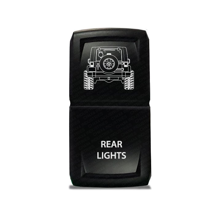 CH4x4 Rocker Switch V2 JK Rear Lights Symbol