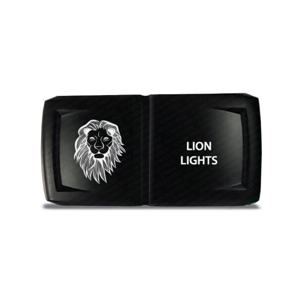 CH4x4 Rocker Switch V2 Lion Lights Symbol 4 - Horizontal