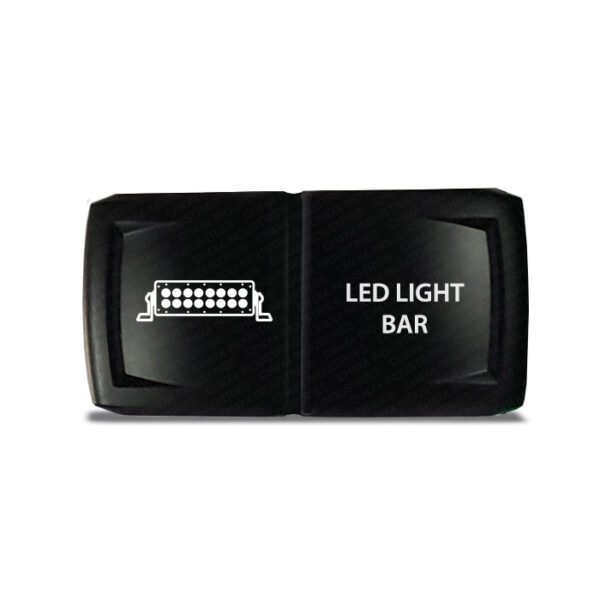 CH4x4 Rocker Switch V2 Led Light Bar Symbol - Horizontal