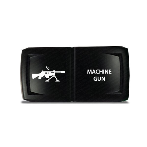 CH4x4 Rocker Switch V2 Machine Gun Symbol - Horizontal