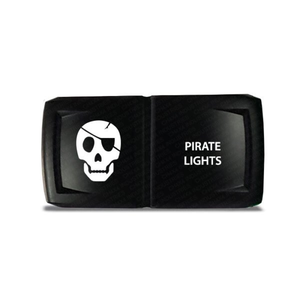 CH4x4 Rocker Switch V2 Pirate Lights Symbol 3 - Horizontal