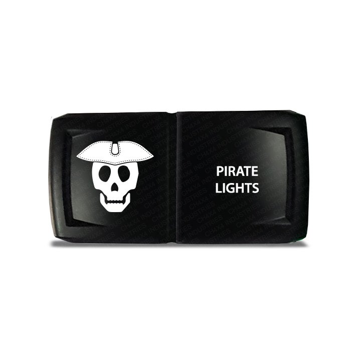 CH4x4 Rocker Switch V2 Pirate Lights Symbol 5 - Horizontal