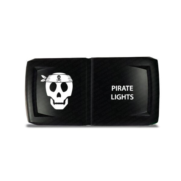 CH4x4 Rocker Switch V2 Pirate Lights Symbol 6 - Horizontal