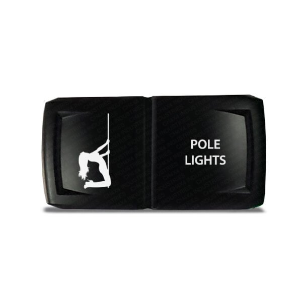 CH4x4 Rocker Switch V2 Pole Lights Symbol - Horizontal