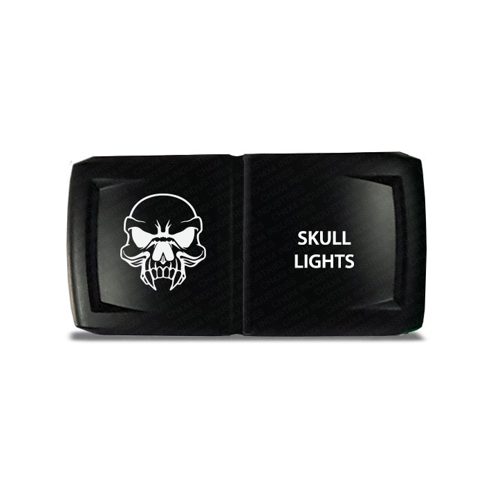 CH4x4 Rocker Switch V2 Skull Lights Symbol - Horizontal