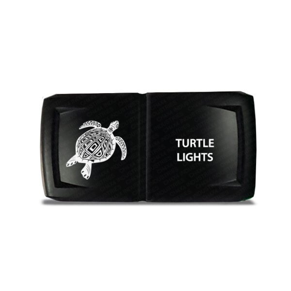 CH4x4 Rocker Switch V2 Turtle Lights Symbol 2 - Horizontal