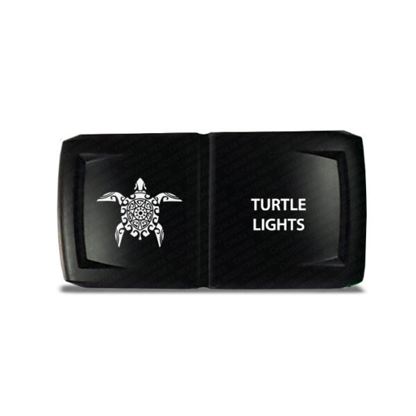 CH4x4 Rocker Switch V2 Turtle Lights Symbol - Horizontal