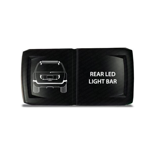 CH4x4 Rocker Switch V2 Rear Led Light Bar Symbol - Horizontal