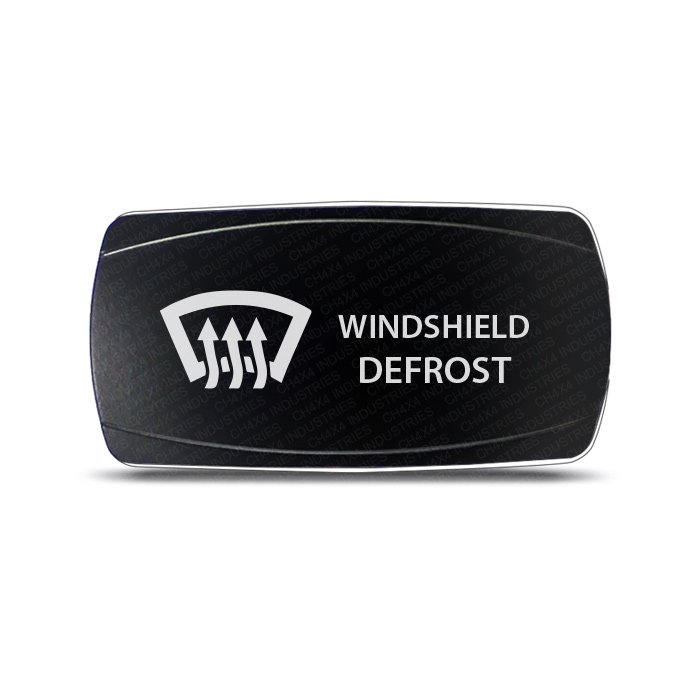 CH4x4 Rocker Switch Windshield Defrost Symbol - Horizontal